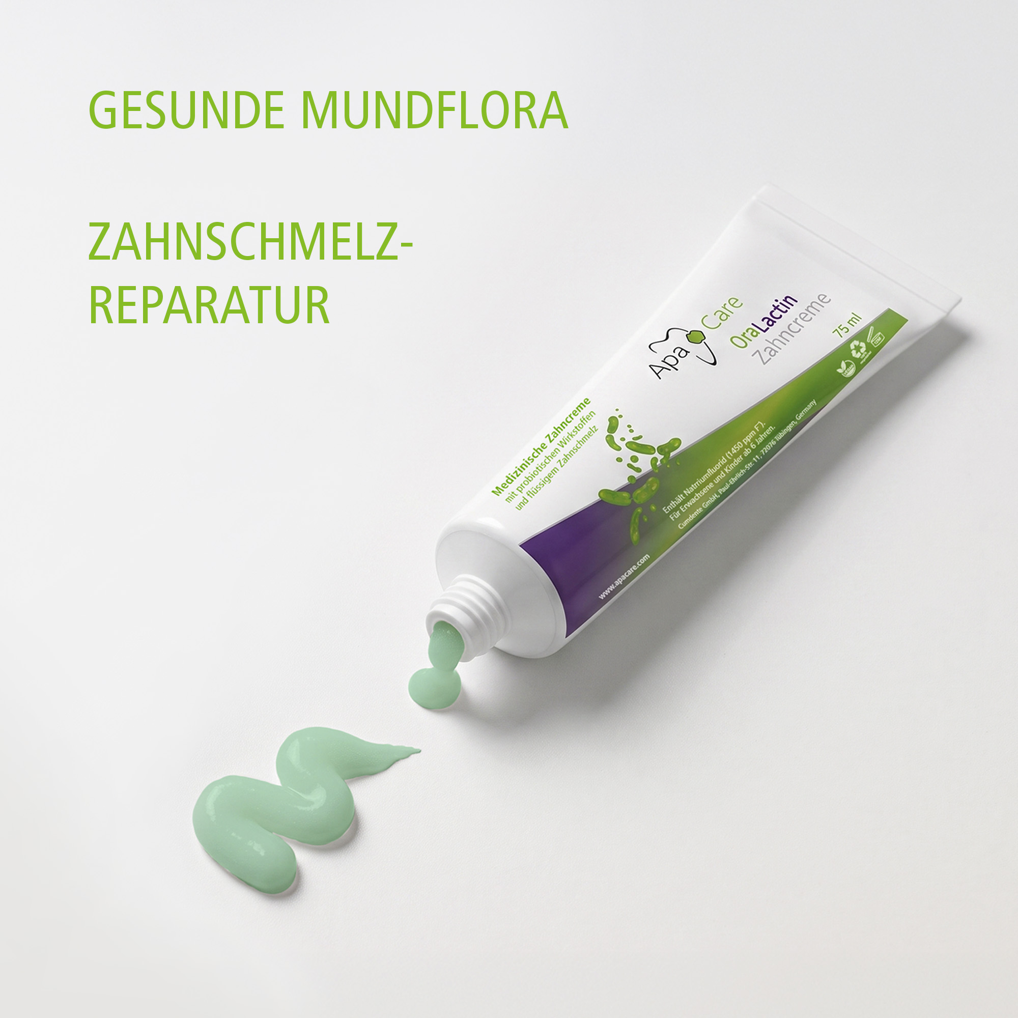 3x Medical toothpaste with probiotic effect