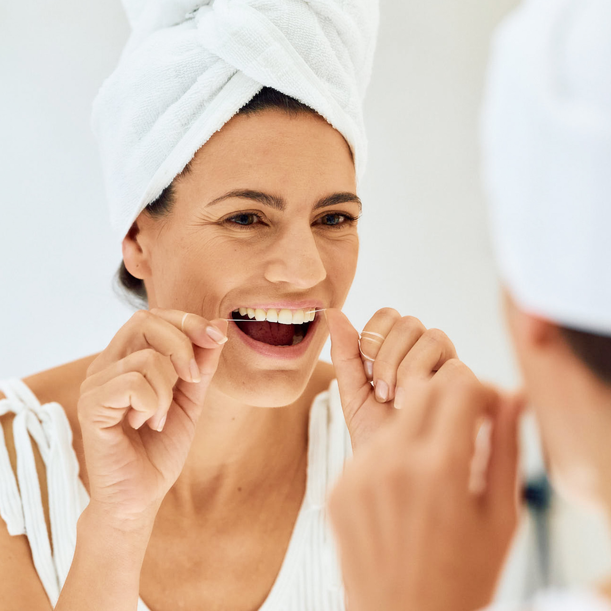 Mineral floss dental floss