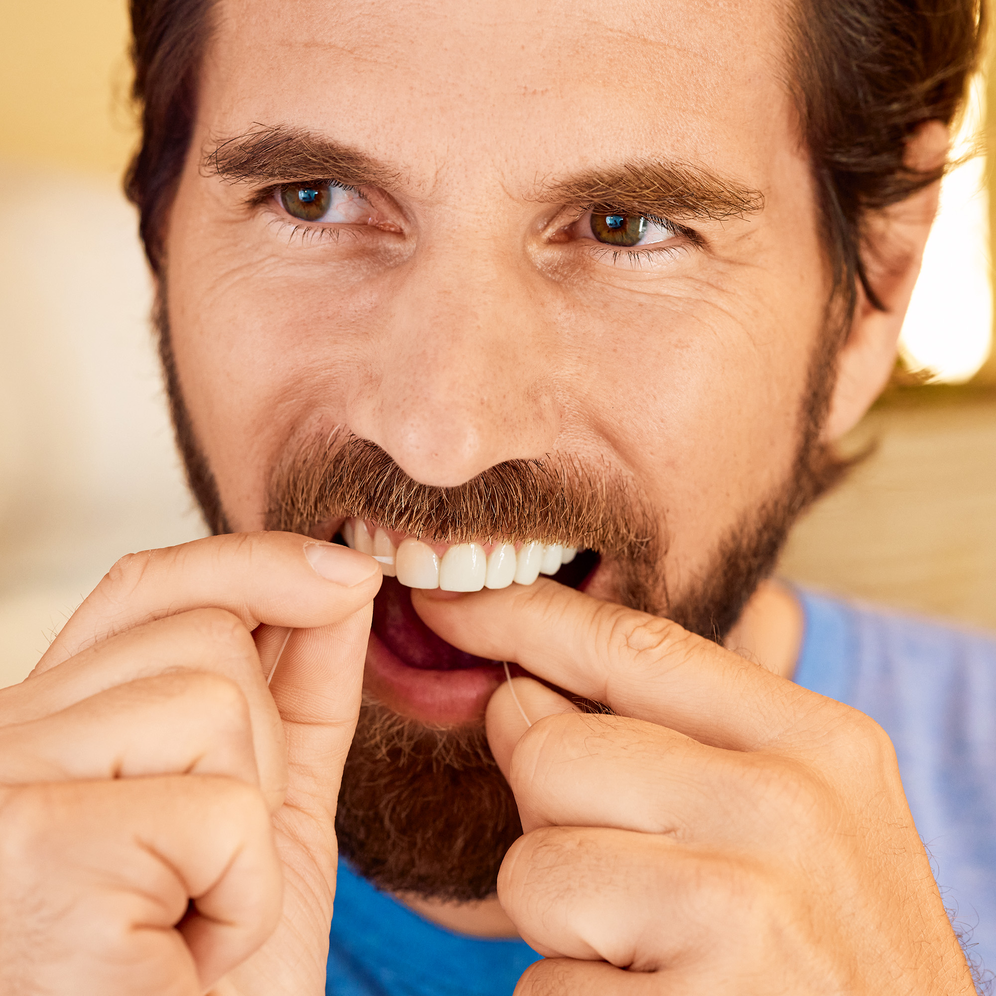 Mineral floss dental floss