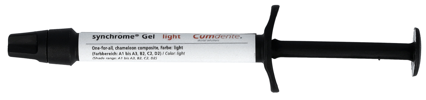 synchrome® gel syringe set light and intensive