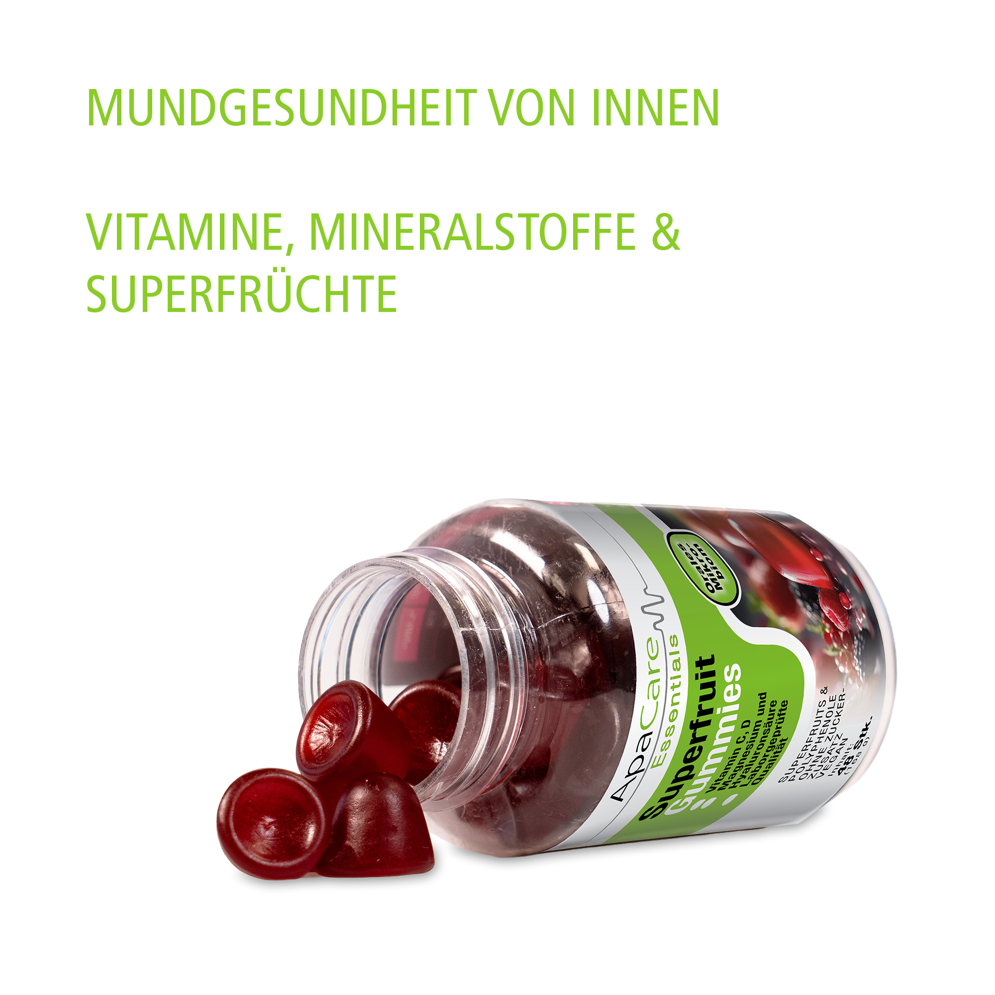 ApaCare Superfruit Gummies 168g